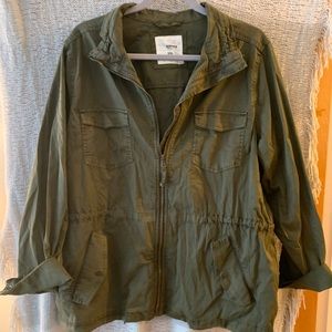 Army green jacket